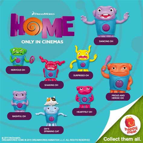 McDonald’s Happy Meal: Dreamworks HOME Toys 2015 - Mommy Levy