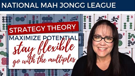 National Mah Jongg League Strategy Theory 20200324 - YouTube