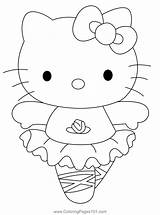 Hello Kitty Coloring Page For Kids  Free Printable sketch template