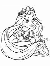Printable Rapunzel Coloring Pages  Free Templates sketch template