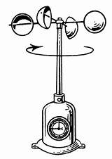 Barometer Clipart Aneroid Colouring Cliparts Clip Etc Pages Library  sketch template