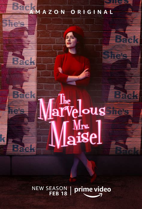 The Marvelous Mrs. Maisel (#12 of 16): Mega Sized TV Poster Image - IMP ...