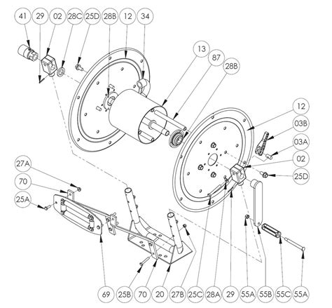 Ames Hose Reel Parts Diagram