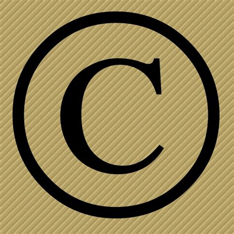 Copyright Symbol C Free Stock Photo - Public Domain Pictures