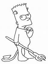 Dibujo 18 Simpsons para Colorear sketch template