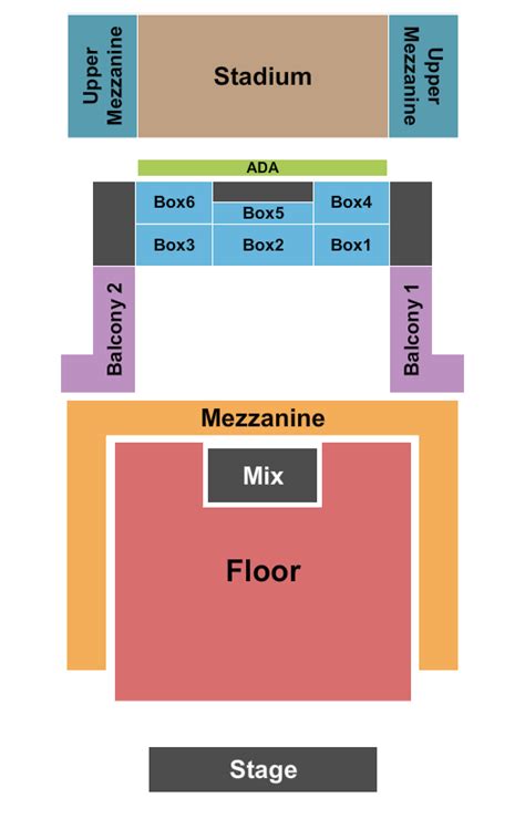 Citizens House Of Blues - Boston Seating Chart & Seat Map