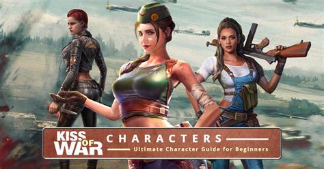 Kiss of War Characters - Officer Gameplay Overview