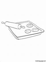 Baking Coloring Pages  Nation sketch template