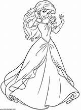 Baby Ariel Coloring Pages At GetColoringscom  Free Printable sketch template