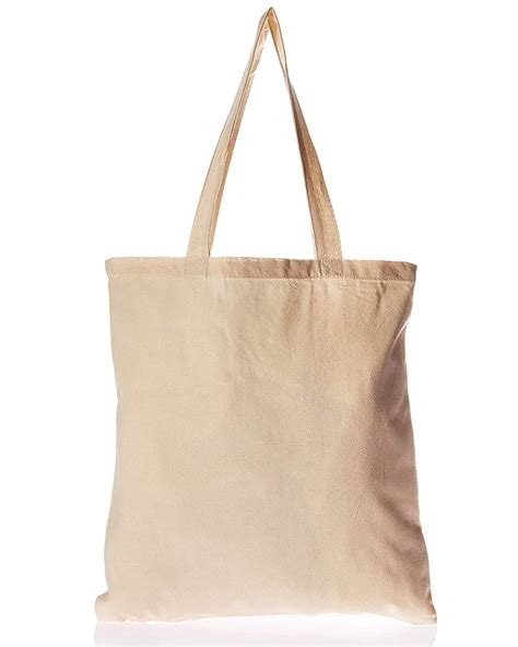 25 Pack Bulk Cotton Canvas Tote Bags Reusable Grocery Shopping Blank Tote Bags 642430478112 | eBay