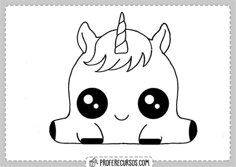 Kawaii Dibujos Animales Unicornio Para Colorear Pdf | Porn Sex Picture