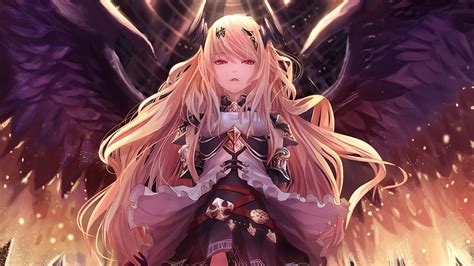 Dark Angel Olivia HD Wallpaper by pip (Pixiv)