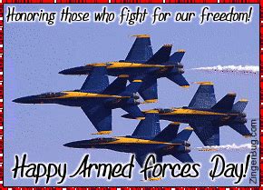 Blue Angels Armed Forces Day Glitter Graphic, Greeting, Comment, Meme or GIF