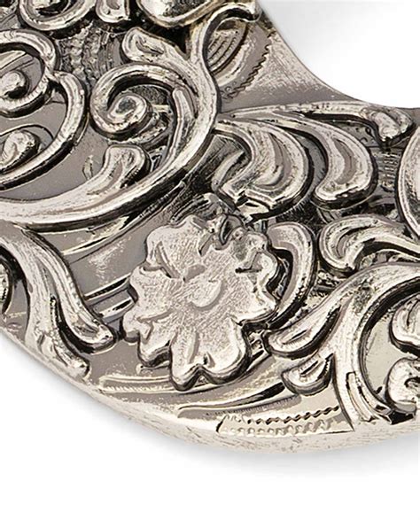 Buy Western Belt Buckle | Antique Silver 1.0" | LeatherBeltsOnline.com