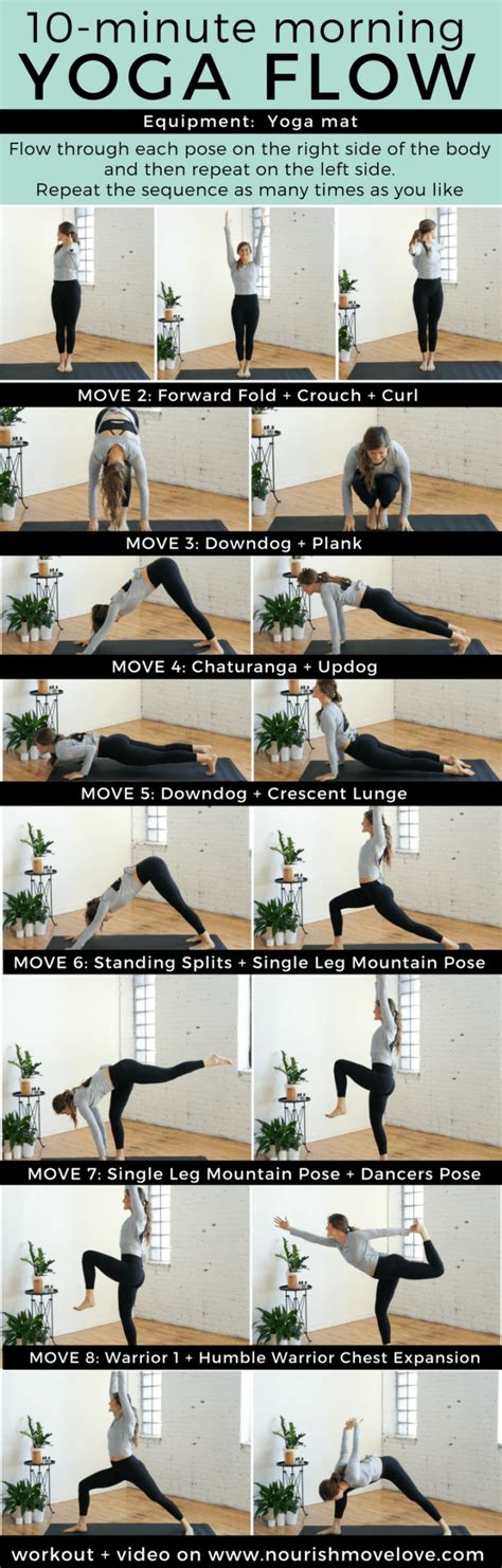 8 Energizing Yoga Poses for Beginners | Nourish Move Love