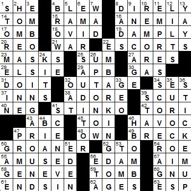 LA Times Crossword Answers 22 Apr 16, Friday - LAXCrossword.com