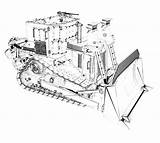Bulldozer Coloring Page For Adults » Turkau sketch template