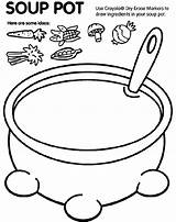 Soup Pot Coloring Page  Crayolacom sketch template