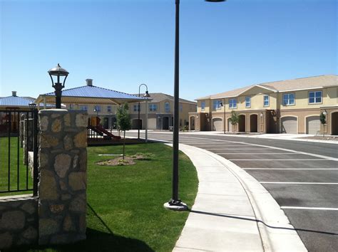Ft Bliss Military Housing project in Texas | Military housing, House styles, Home projects
