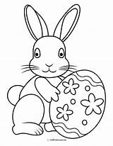 Free Easter Bunny Printable Coloring Pages sketch template