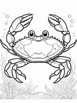 Page 8  15000 Coloring With Crab Pictures sketch template