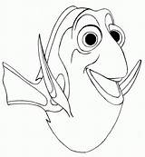 Dory From Finding Nemo Coloring Pages sketch template