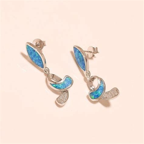 Australian Fire Opal Earrings 925 Sterling Silver Fire Opal Earrings ...