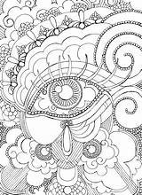 Eyeball Coloring Pages sketch template