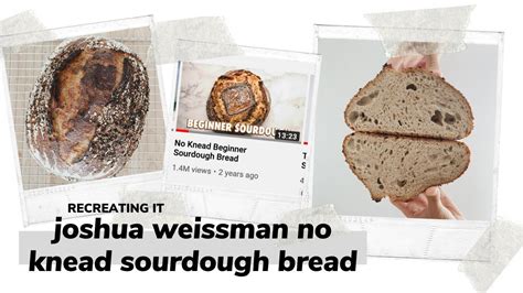 recreating it: joshua weissman's no knead sourdough bread - YouTube