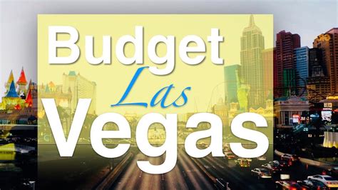 Las Vegas Budget Travel: 7 Practical Tips - YouTube