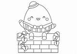 Humpty Dumpty Storyboard & Coloring Pages By ALL ABOUT THE TEACHING sketch template