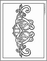 90 Celtic Coloring Pages Irish Scottish Gaelic Kids Adults PDF sketch template