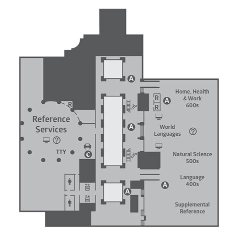 Central Library Maps and Call Number Guide | Denver Public Library