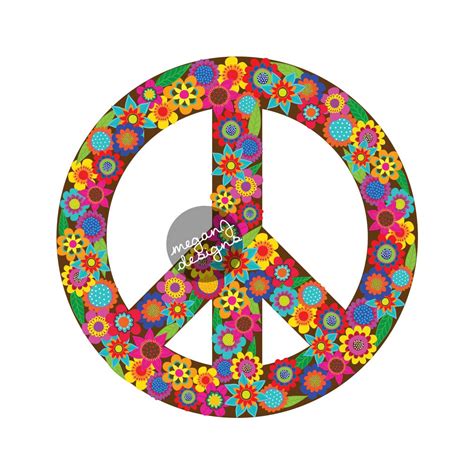 Hippie Peace Sign - ClipArt Best