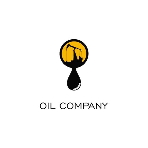 Premium Vector | Oil company logo