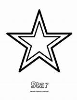 Star Coloring Page sketch template