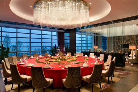 Chinese Restaurant VIP Private Dining Room Kempinski Hotel Yixing Designed by HBA | Fine dining ...