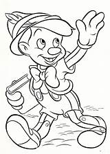 Walt Disney Coloring Pages  Pinocchio Characters Photo sketch template