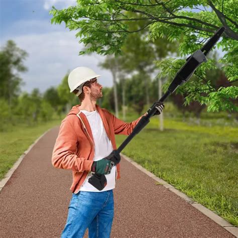 POLE SAW ELECTRIC Tree Trimmer Pruner Cordless 21V Battery Power & Charger! $76.96 - PicClick