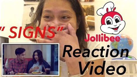 Jollibee commercial reaction video ( kwentong jollibee 2018 SIGNS ...