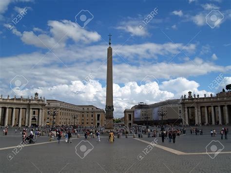 Beautiful St. Peter’s Square At Vatican City