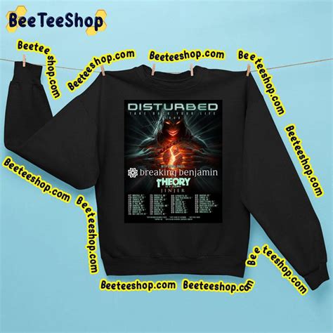 Take Back Your Life Tour 2023 Disturbed With Breaking Benjamin Trending Unisex Sweatshirt ...