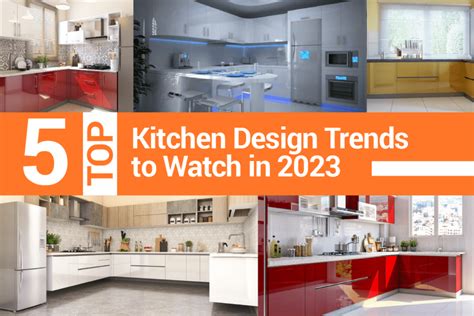 Top 5 Kitchen Design Trends to Watch in 2023 - Spark Decors