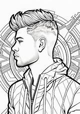 Man Coloring Pages sketch template