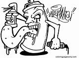 100 Graffiti Coloring Pages  ColoringPagesOnlycom sketch template