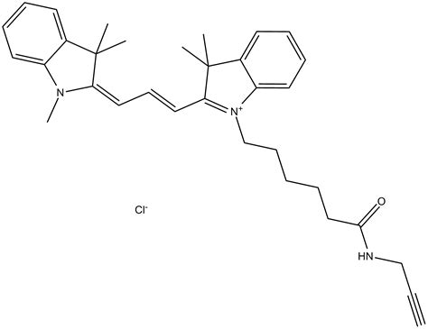 APExBIO - Cy3 alkyne (non-sulfonated) | Fluorescent dye for labeling ...