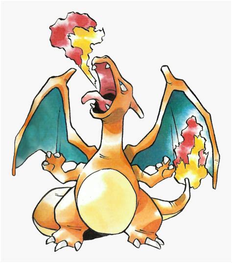 Charizard Pokemon Red, HD Png Download - kindpng