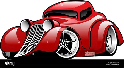 Classic Hot Rod Cartoon Cars