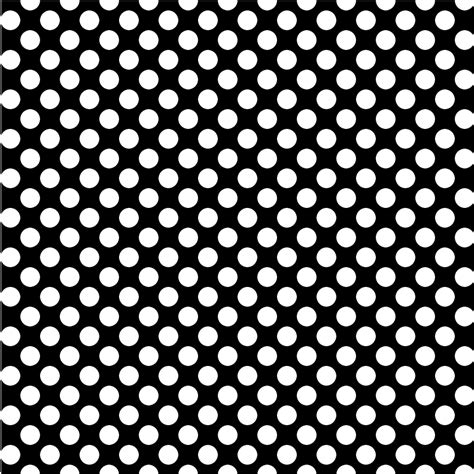 Printed HTV Black and White Polka Dots Print 12" x 15" Sheet