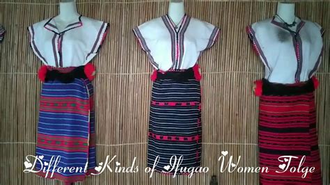 Ifugao Costumes for lower to higher class - YouTube